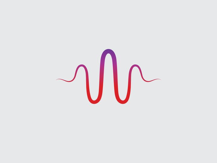 SOund wave line logo