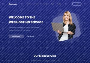 Hostingan - Landing Page for Web Hosting