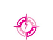 Compass logo template vector icon illustration design