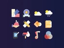 Glass : Mixed IconSet