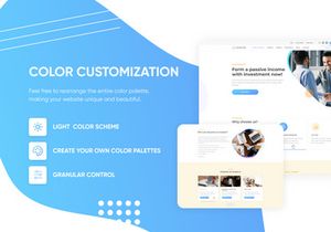 Investab | Consulting Investments PSD Figma Template