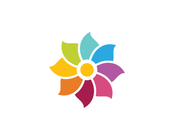 Flower icon design illustration preview picture