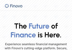 Finovo - Fintech Landing Page