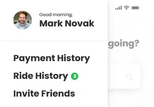 Green Taxi For Adobe XD