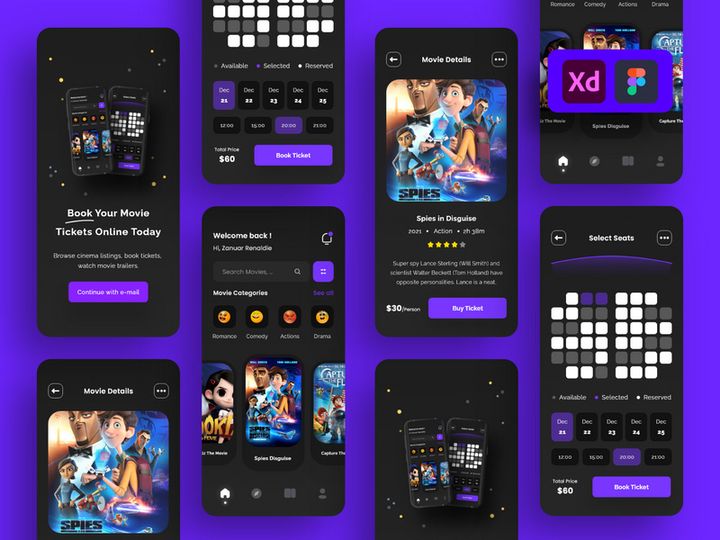 Cinema Booking Ticket App preview picture