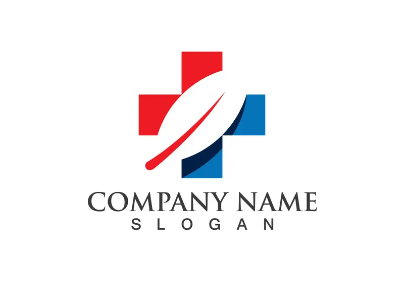 Cross Medical Logo template vector illustration