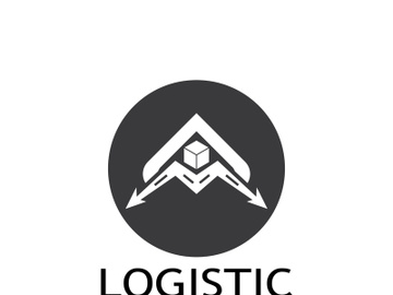 logistics logo icon illustration vector design  distribution symbol  delivery of goods  economy  finance preview picture