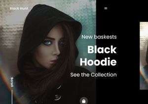 Shopping Web Landing Page