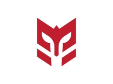 Spartan helmet icon illustration design