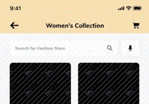 Fashion Retail Online Shop Mobile App UI