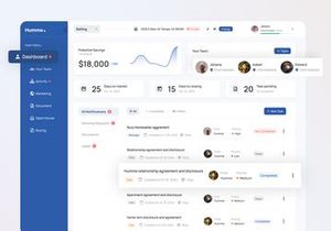 Humme - Property Sales Management Dashboard
