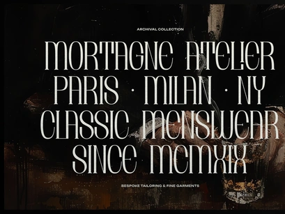 Brunelis Noctelle | Display Serif Font