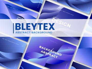 Blue wave abstract background preview picture