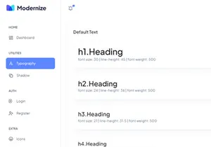 Modernize Free Nuxtjs Admin Dashboard Template