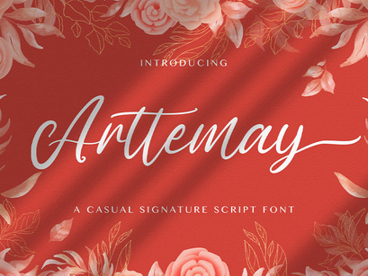 Arttemay - Handwritten Font