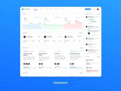 Smartagen - Task Management Saas Dashboard App