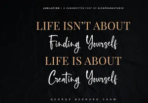 Jubilation - Handwritten Font