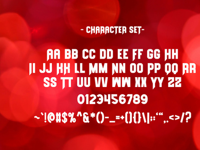 Patriotic Christmas - Quirky Vintage Font