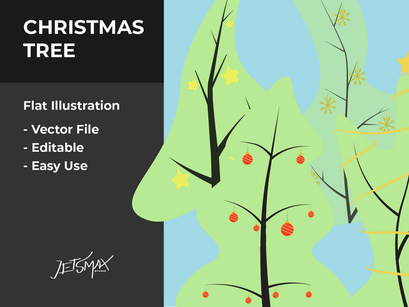 Christmas Tree Vector Bundle