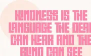 Kindness - Modern Sans Display Font