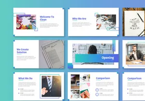 Clean - Business Powerpoint Template
