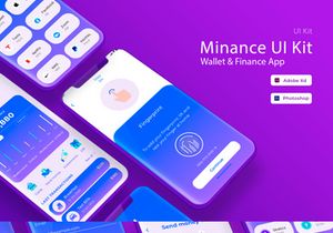 Modern Wallet & Finance App UI Kit
