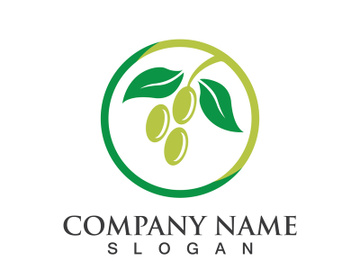 Extra virgin olive oil logo icon design vector illustration preview picture
