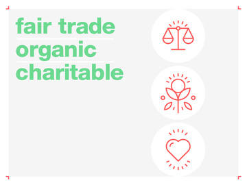 Icons - fair trade, organic & charitable preview picture