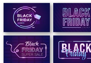 10 Black Friday Give Big Discount Illustration