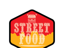 Street Food Chalk Handwriting Typography for Restaurant Street Food Chalk Handwriting Typography for Restaurant