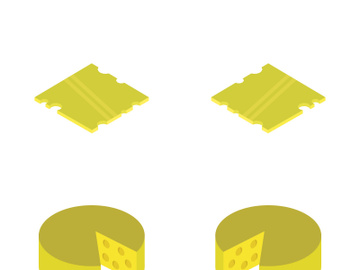 isometric cheese preview picture