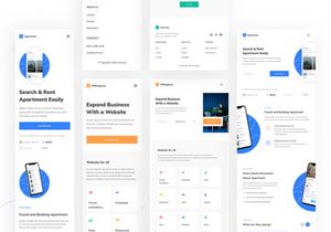 Normaland Responsive Landing Page UI Kit