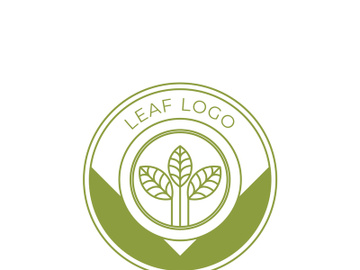 Leaf logo preview picture