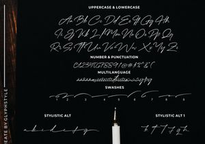 Creattion Ink Stylish Signature