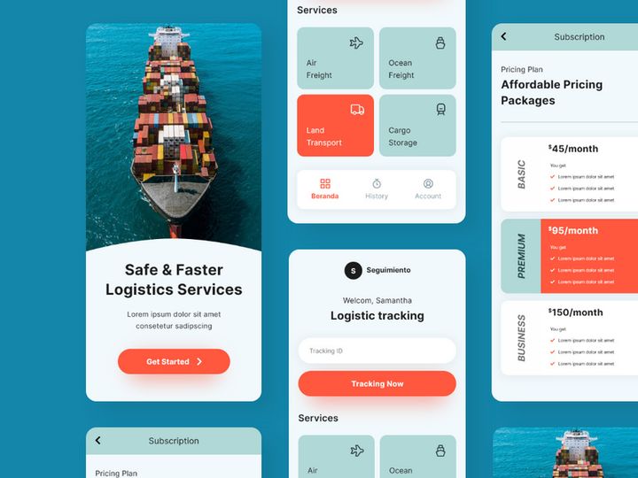 Seguimiento - Logistic Tracking Mobile App