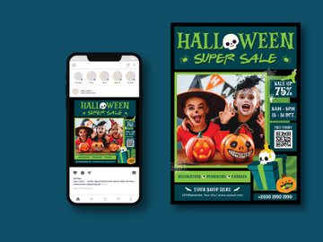 Halloween Sales Flyer preview picture