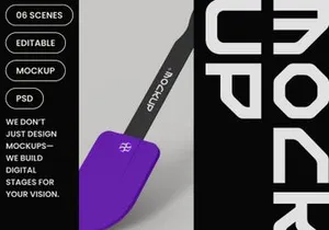 Rubber Spatula Mockup
