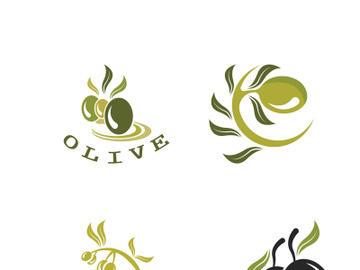 Extra virgin olive oil logo icon design vector illustration preview picture