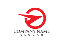 Globe wordl business finance fast logo