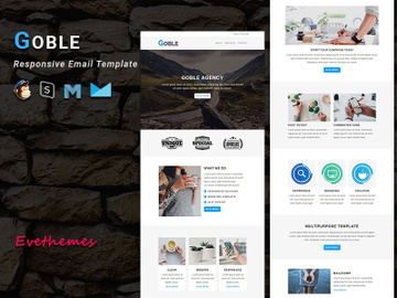 GOBLE - Responsive Email Template preview picture