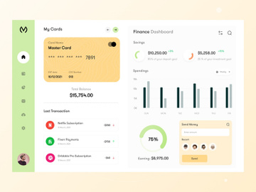 Finance Web Application preview picture