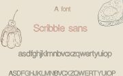 Scribble Sans – Hand Drawn Sketch Font | Rough Display Typeface