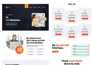 Portfolio Website Design