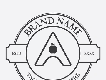 A vintage logo preview picture