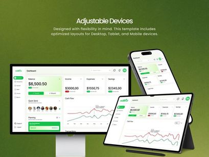 Walleta - Digital Banking Dashboard