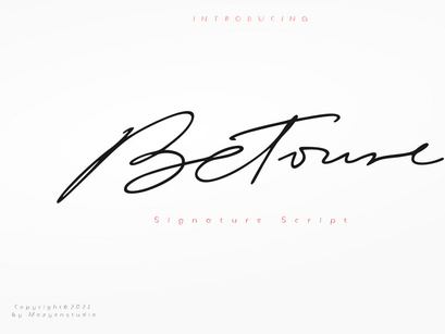 Betoure | Signature script