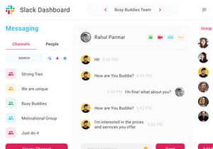 Slack Dashboard Design