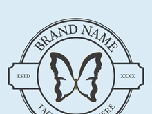Butterfly logo design