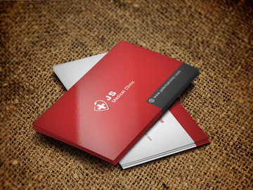 Medical Business Card Template preview picture