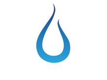 Water drop Logo Template vector illustration design